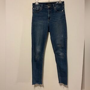 Lucky Brand Women's Dark Blue Skinny Jeans